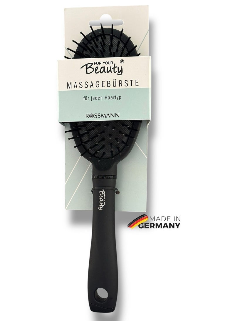 ROSSMANN German Brand, Massage Brush "Arizona" – Pneumatic Brush for Gentle Detangling and Scalp Massage Paddle hair brush, Hair Styling Brush. - Image 2